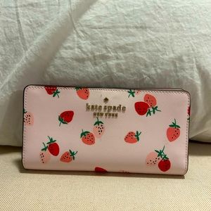Kate Spade strawberry wallet